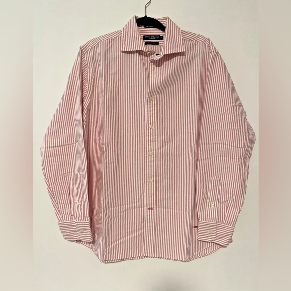 Daniel Cremieux Classics Tailored Fit Long Sleeve Shirt Size L